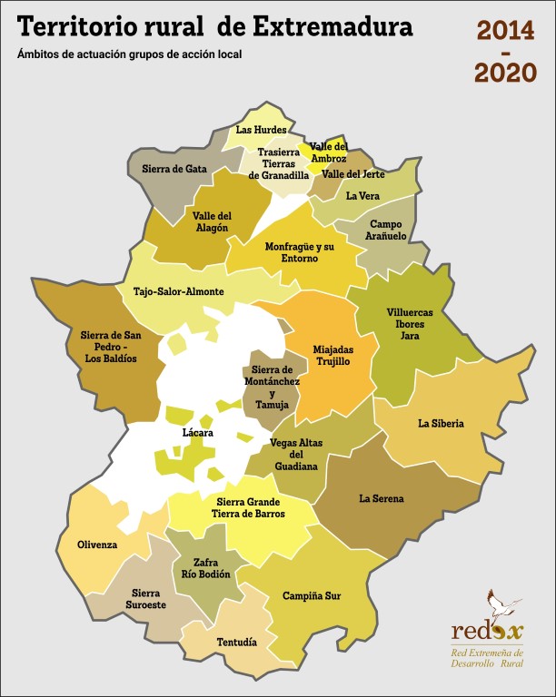 Territorio rural de Extremadura LEADER 2014-2020