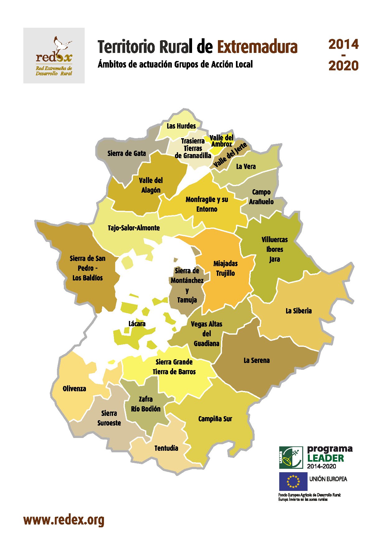 Territorio rural de Extremadura 2014-2020