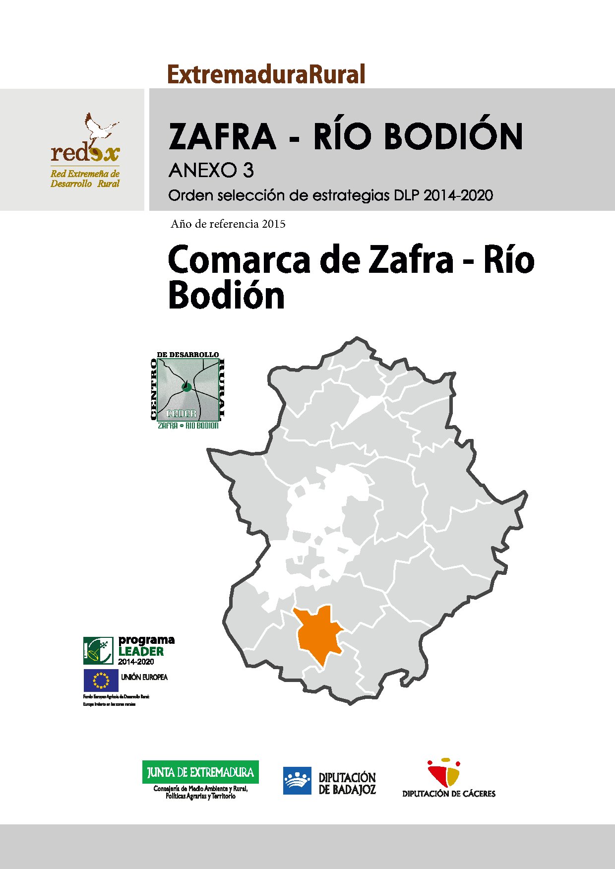ZAFRA RÍO BODIÓN - Comarca de Zafra Río Bodión