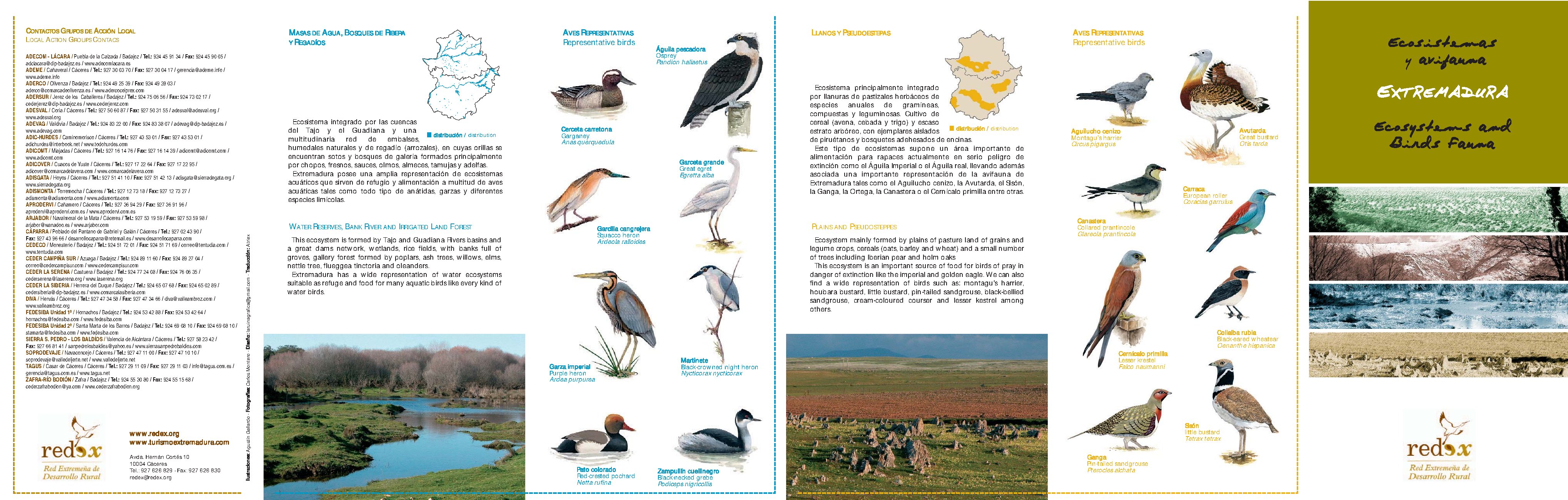 Ecosistemas y avifauna de Extremadura
