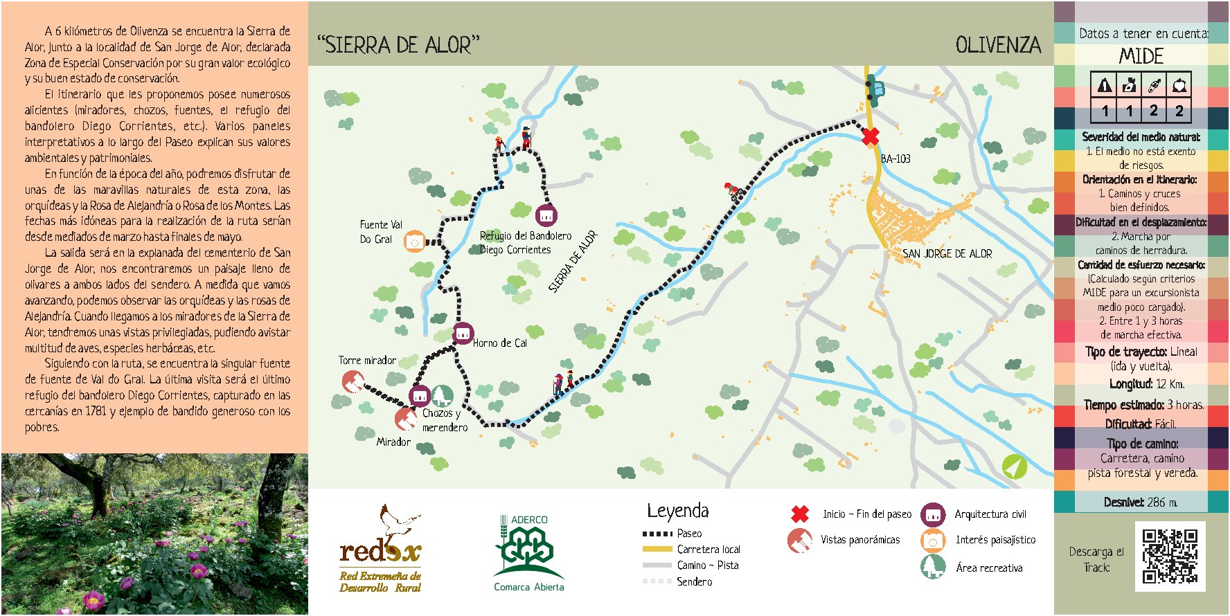 Sierra de Alor. Comarca de Olivenza