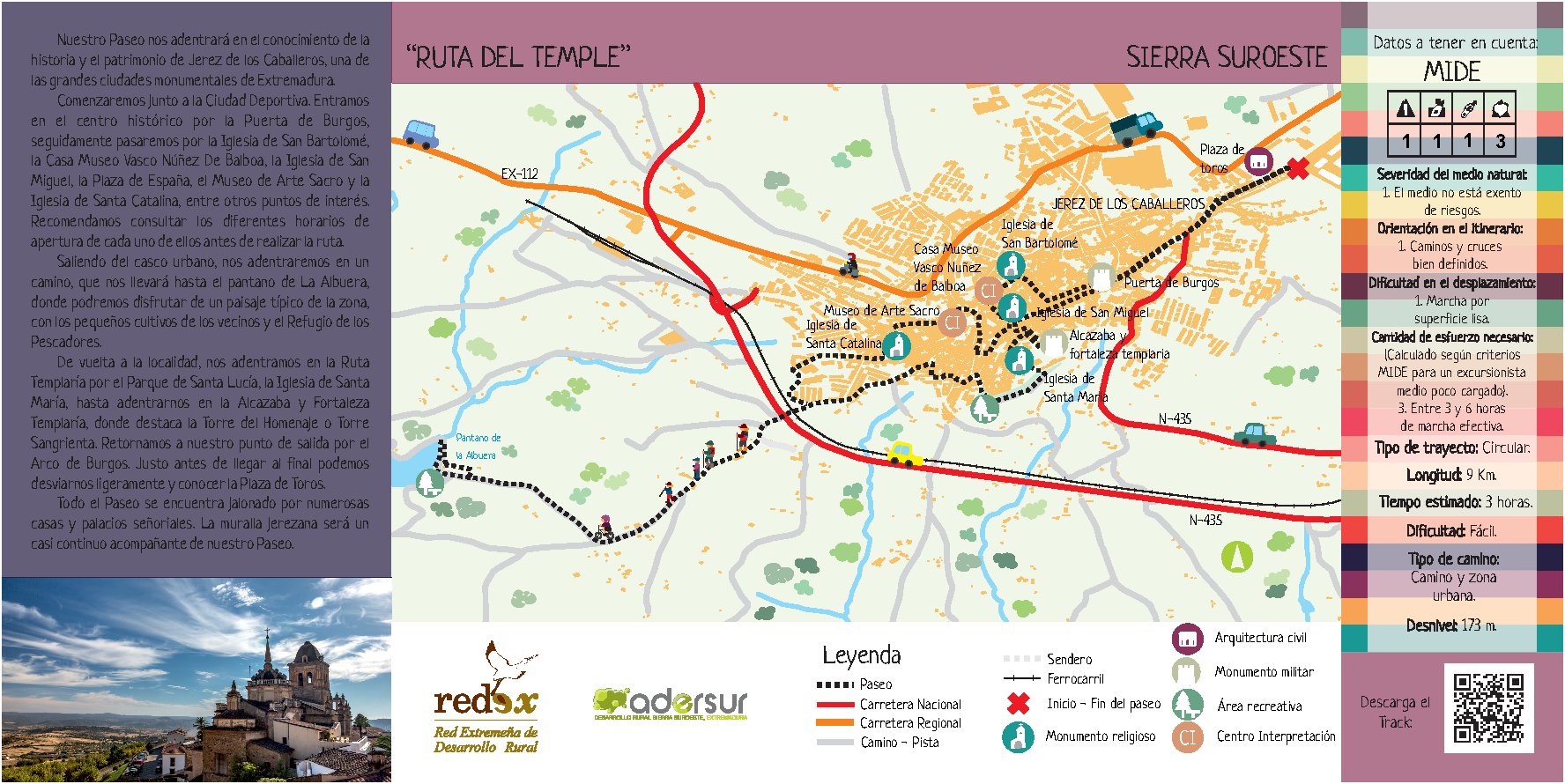 Ruta del Temple. Sierra Suroeste.