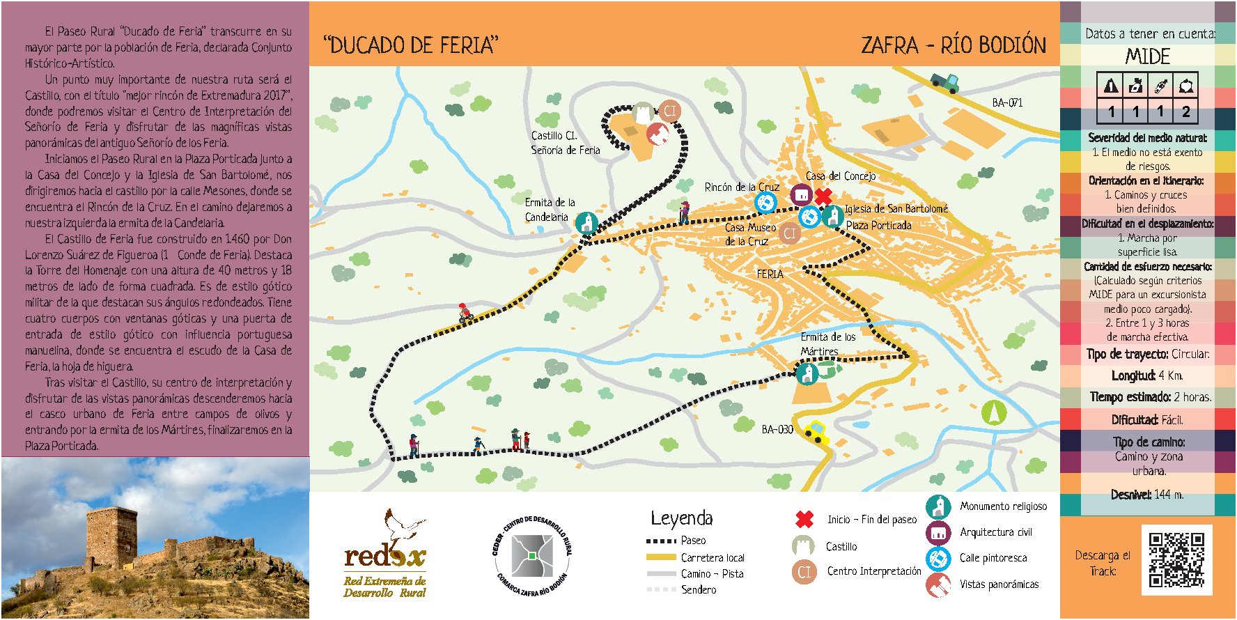 Ducado de Feria. Zafra – Río Bodión.