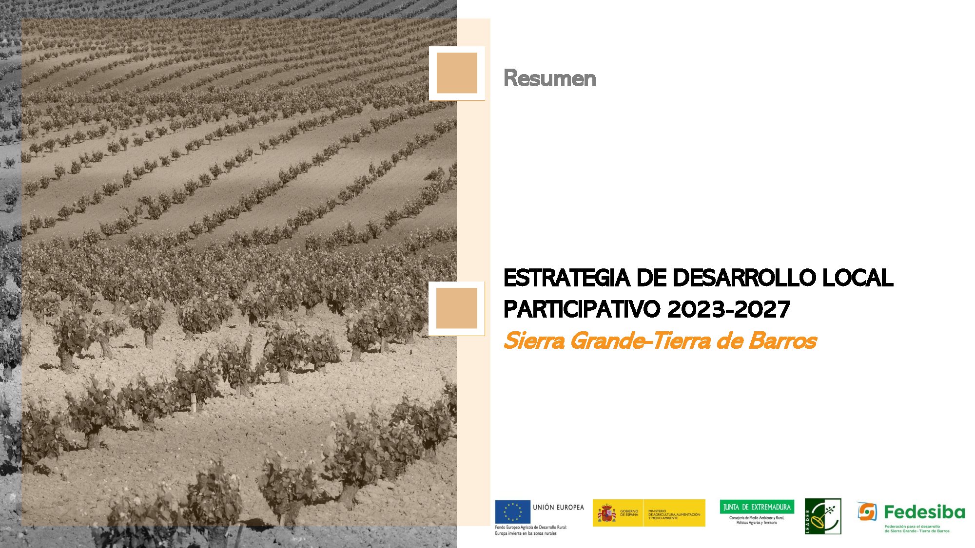 FEDESIBA - Comarca de Sierra Grande - Tierra de Barros