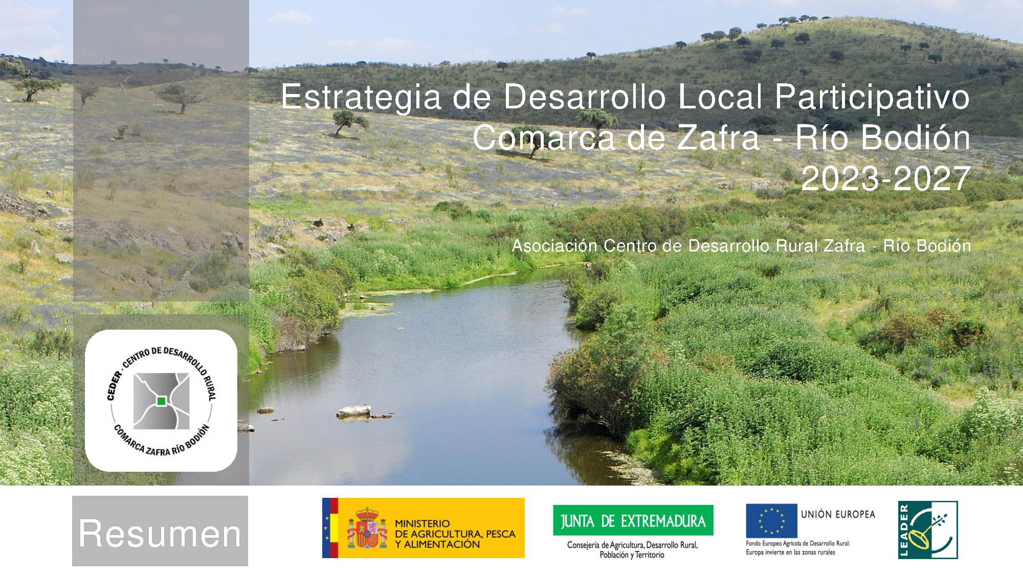 CEDER ZAFRA-RÍO BODIÓN - Comarca de Zafra-Río Bodión